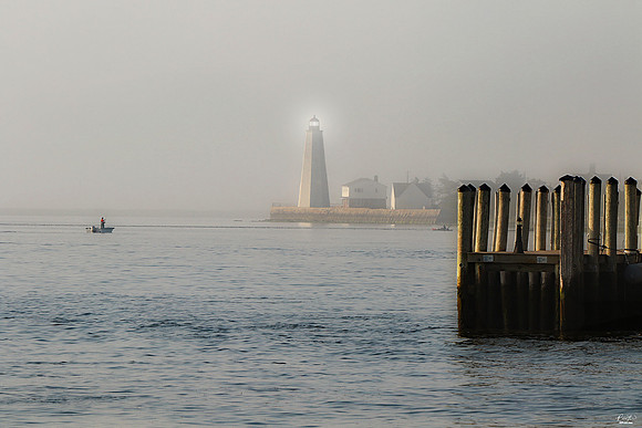 Photo of the Week Award, August 2018 - Lynde Point Light or Saybrook Inner Lighthouse, Saybrook, CT