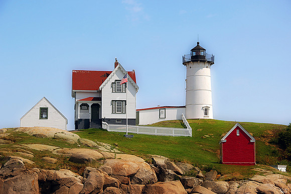 Photo of the Week Award, August 2018 - Nubble Lighthouse, York, ME