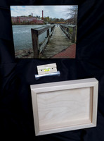 8" x 10" Wood Print with Level Mount for Hanging