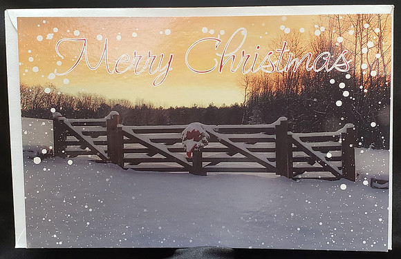 Christmas Flat Card