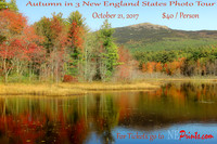 Autumn in 3 New England States Photo Tour 10-21-17