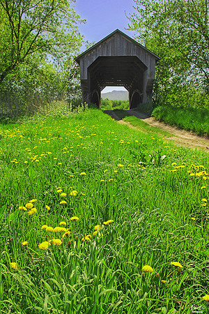 Gates Farm Covered Bridge, Cambridge, VT