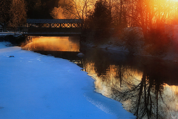 Greenbanks Hollow Covered Bridge, Danville, VT